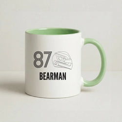 Bearman Helmet 2026  Coffee Green Mug