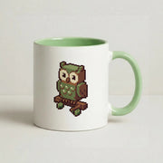 Mining Owl Mug 9