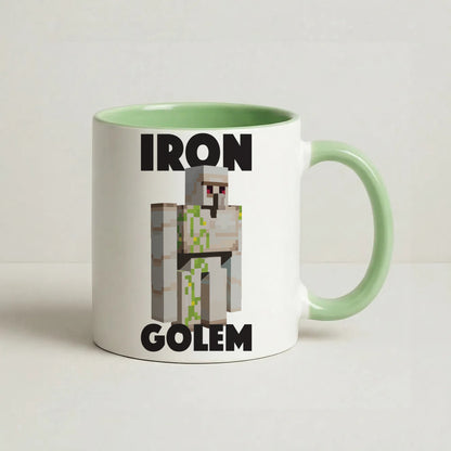 Iron Golem Coffee Green Mug