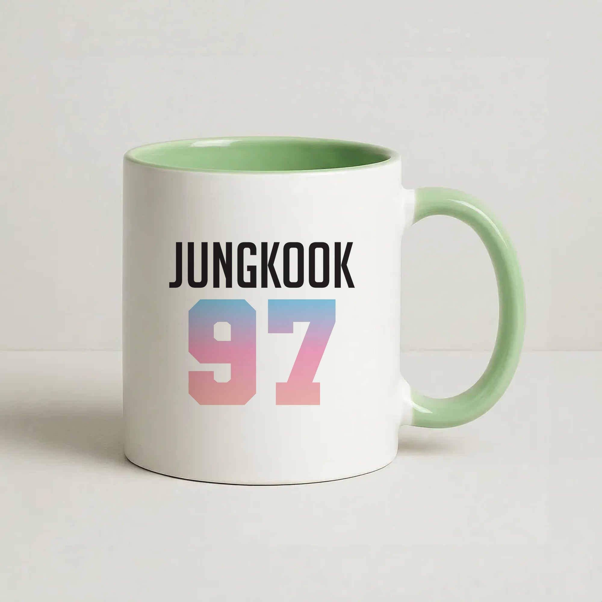 Jungkook 97 Coffee Green Mug
