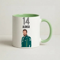 Alonso 2026 Coffee Green Mug