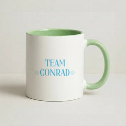 Seashells Team Conrad Coffee Green Mug