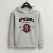Addams Academy Purple Kids Hoodie 2