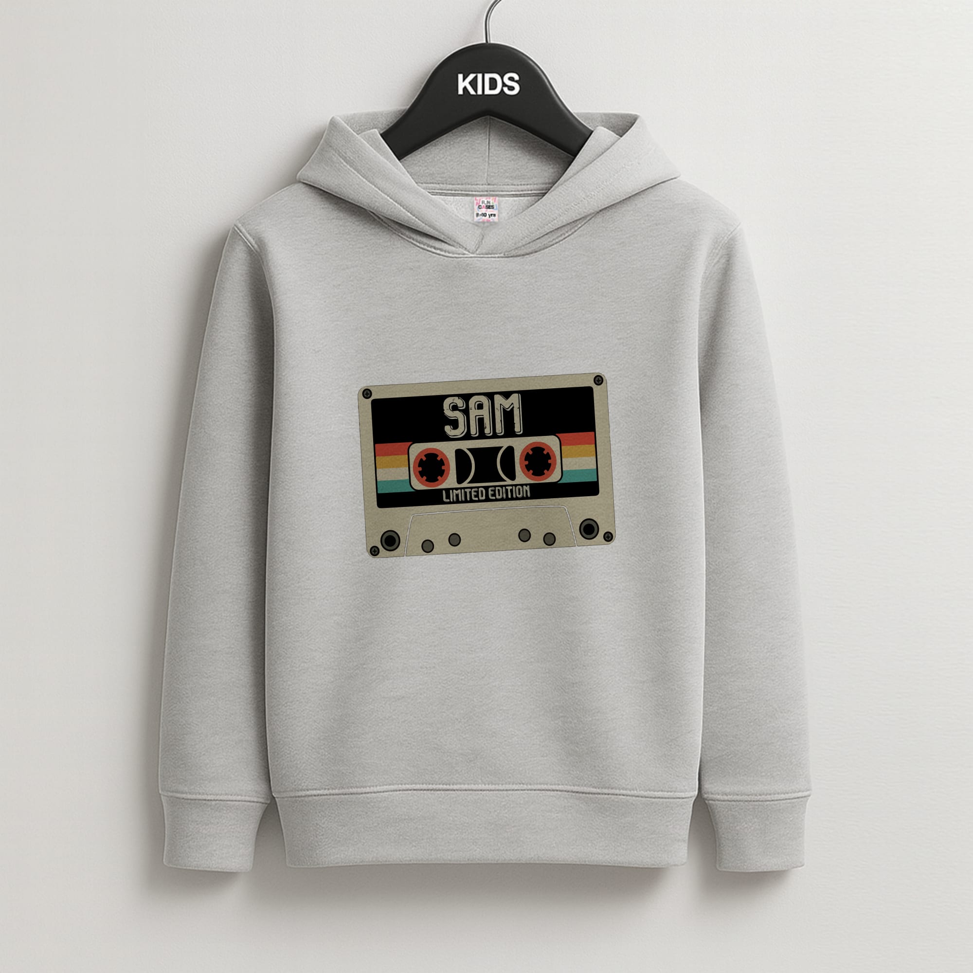 Cassette Tape - Fender Kids Grey Hoodie
