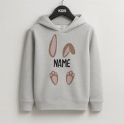 Brown Bunny Personalised Kids Hoodie 2