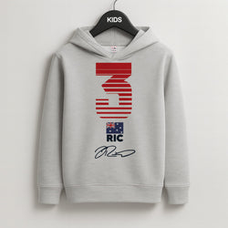 Ricciardo - F1 Kids Grey Hoodie