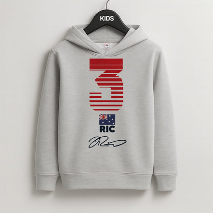 Ricciardo - F1 Kids Grey Hoodie