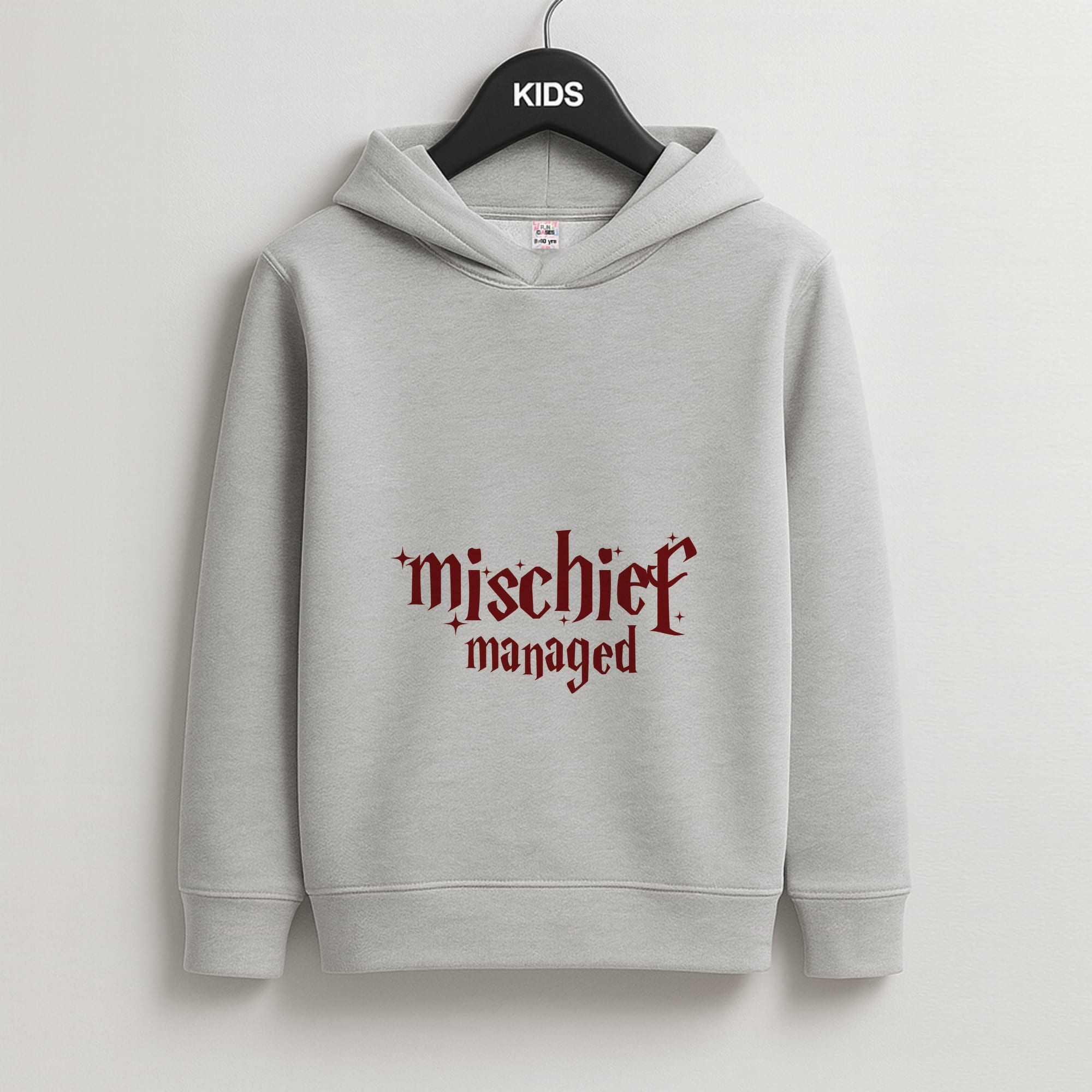 Mischief Kids Grey Hoodie