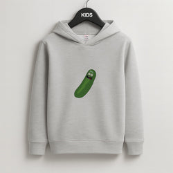 Pickle Rick - RAM Kids Grey Hoodie