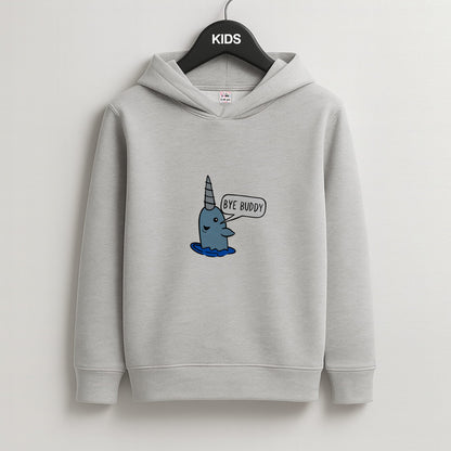 Bye Buddy - Elf  Kids Grey Hoodie