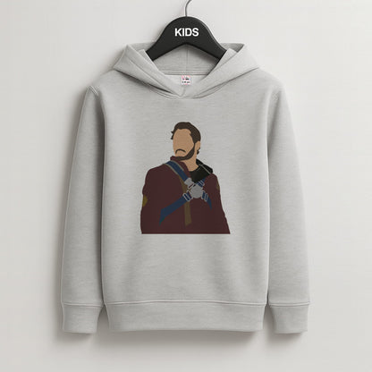 Star Lord - GOTG Kids Grey Hoodie