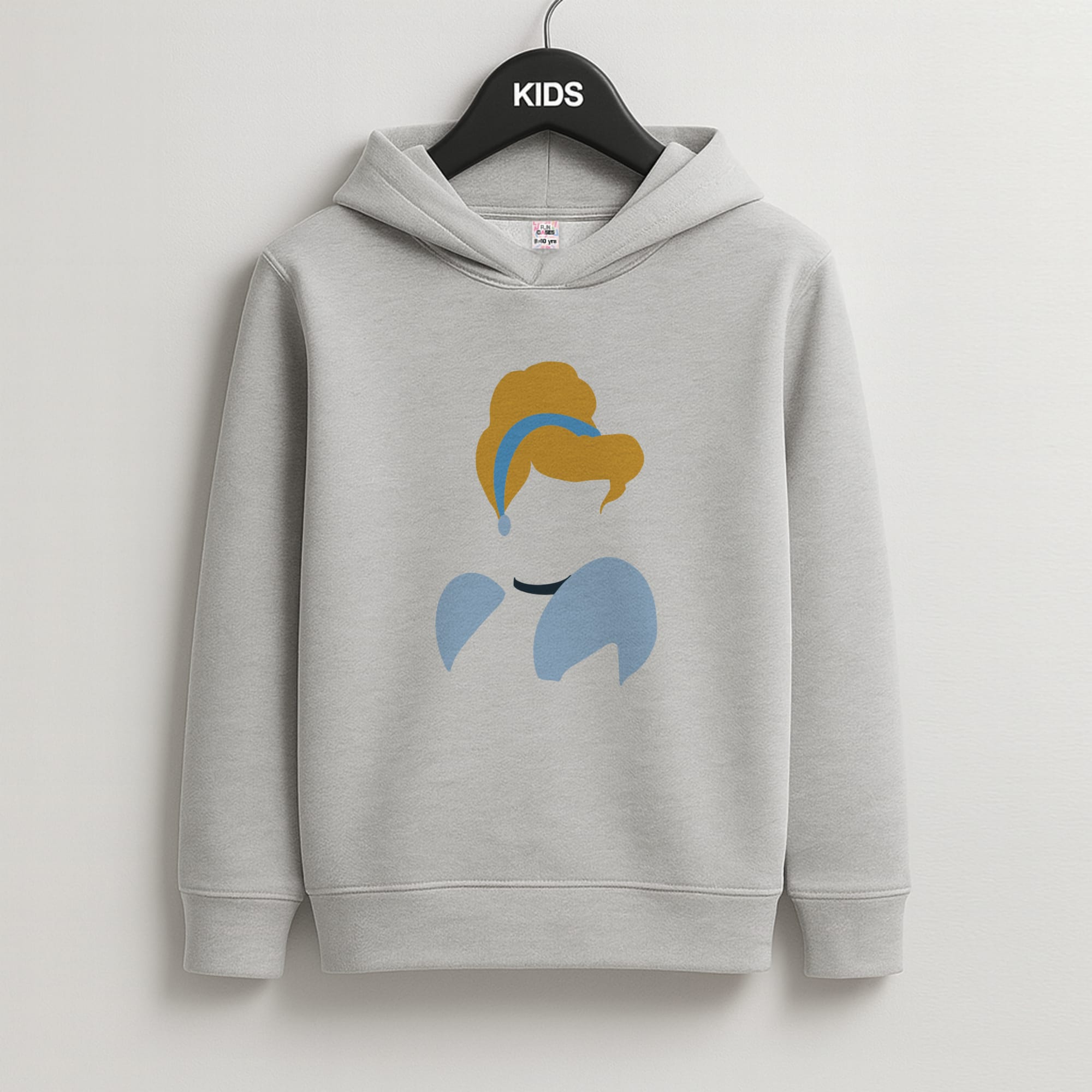 Cinderella Kids Grey Hoodie