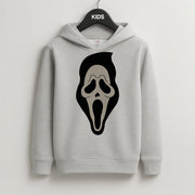 Pink Ghostface Pattern - Scream Kids Hoodie 2
