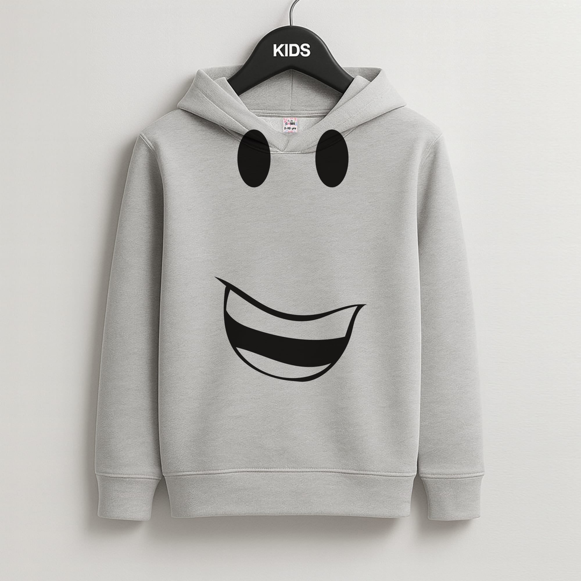 Yellow Face Kids Hoodie