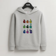 Among Gaming characters Kids Hoodie 2
