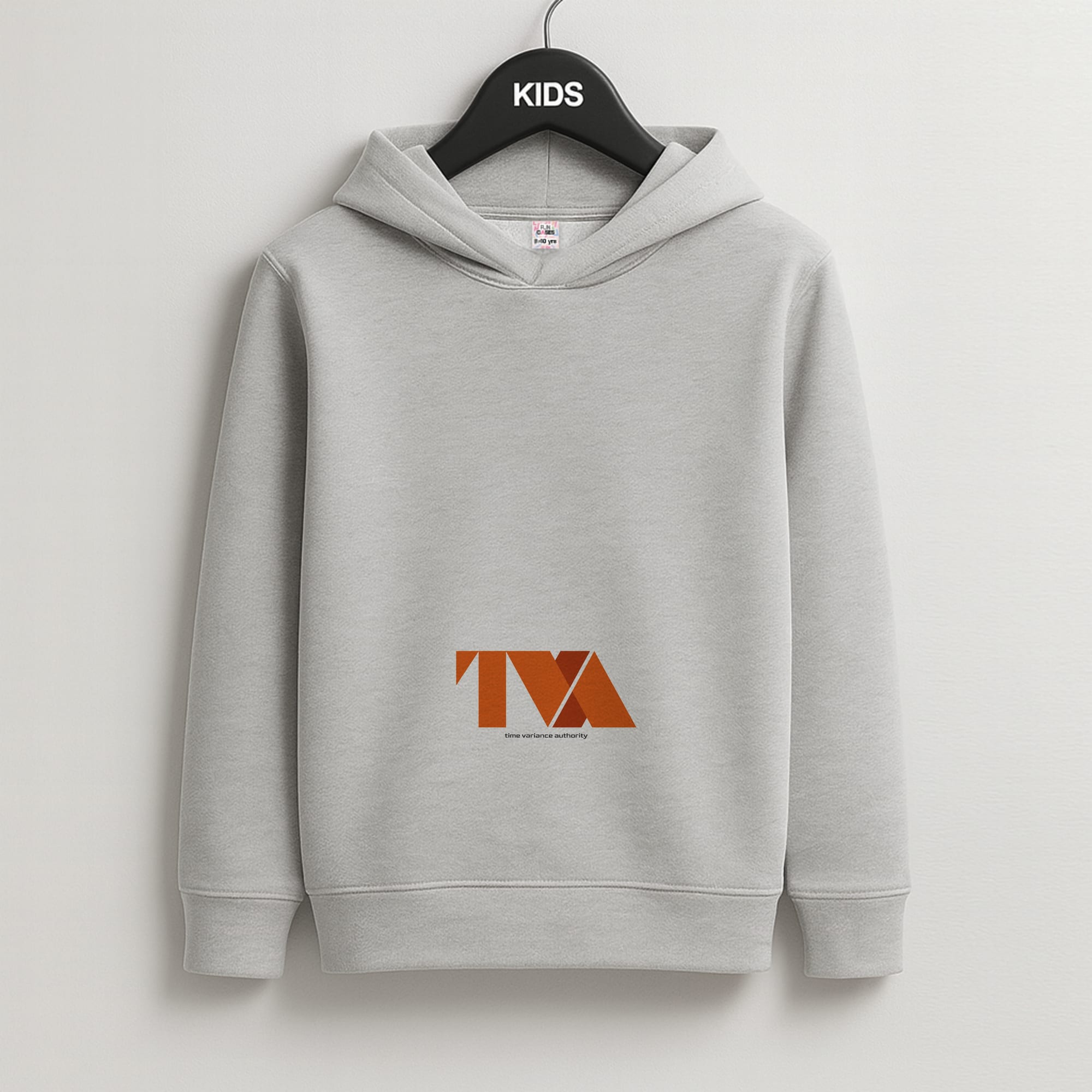 Time Variance Authority Kids Grey Hoodie