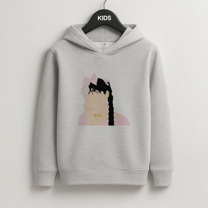 Bow Kids Grey Hoodie