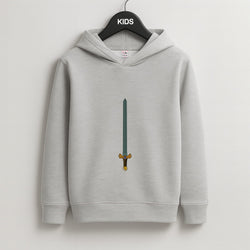 Finns Sword Kids Grey Hoodie