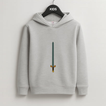 Finns Sword Kids Grey Hoodie