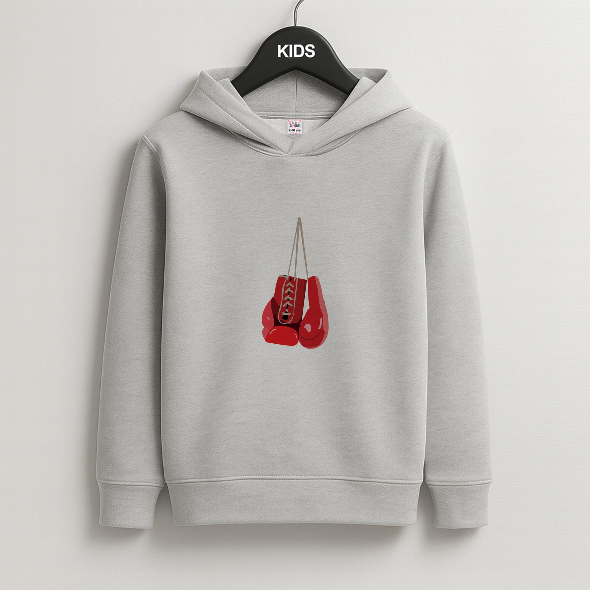 String gloves - Boxing Kids Grey Hoodie