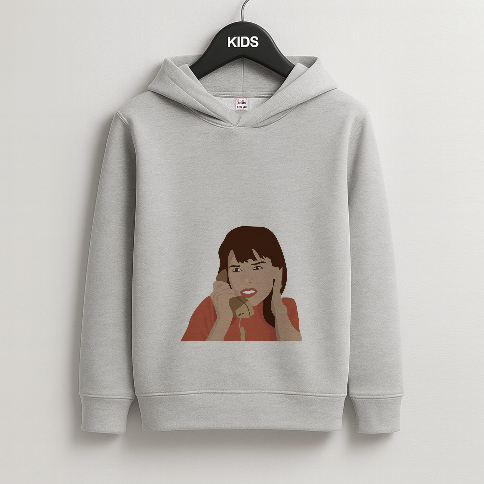 Sidney Prescott - Halloween Kids Grey Hoodie
