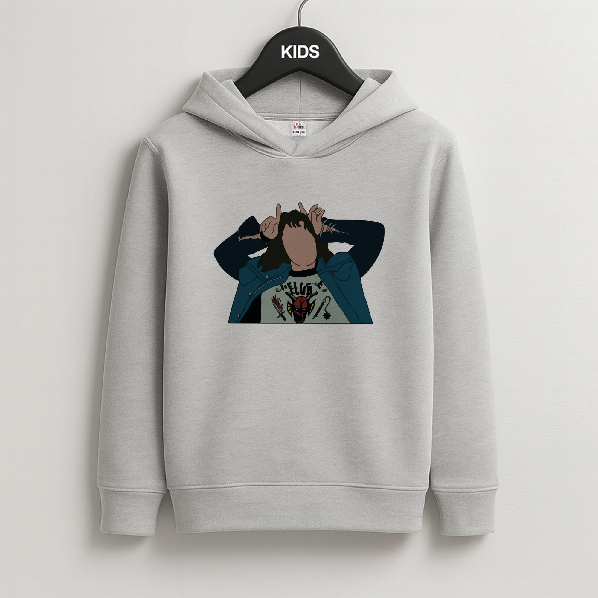 Eddie Munson Kids Hoodie