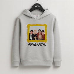 Cast Photo Frame Kids Grey Hoodie