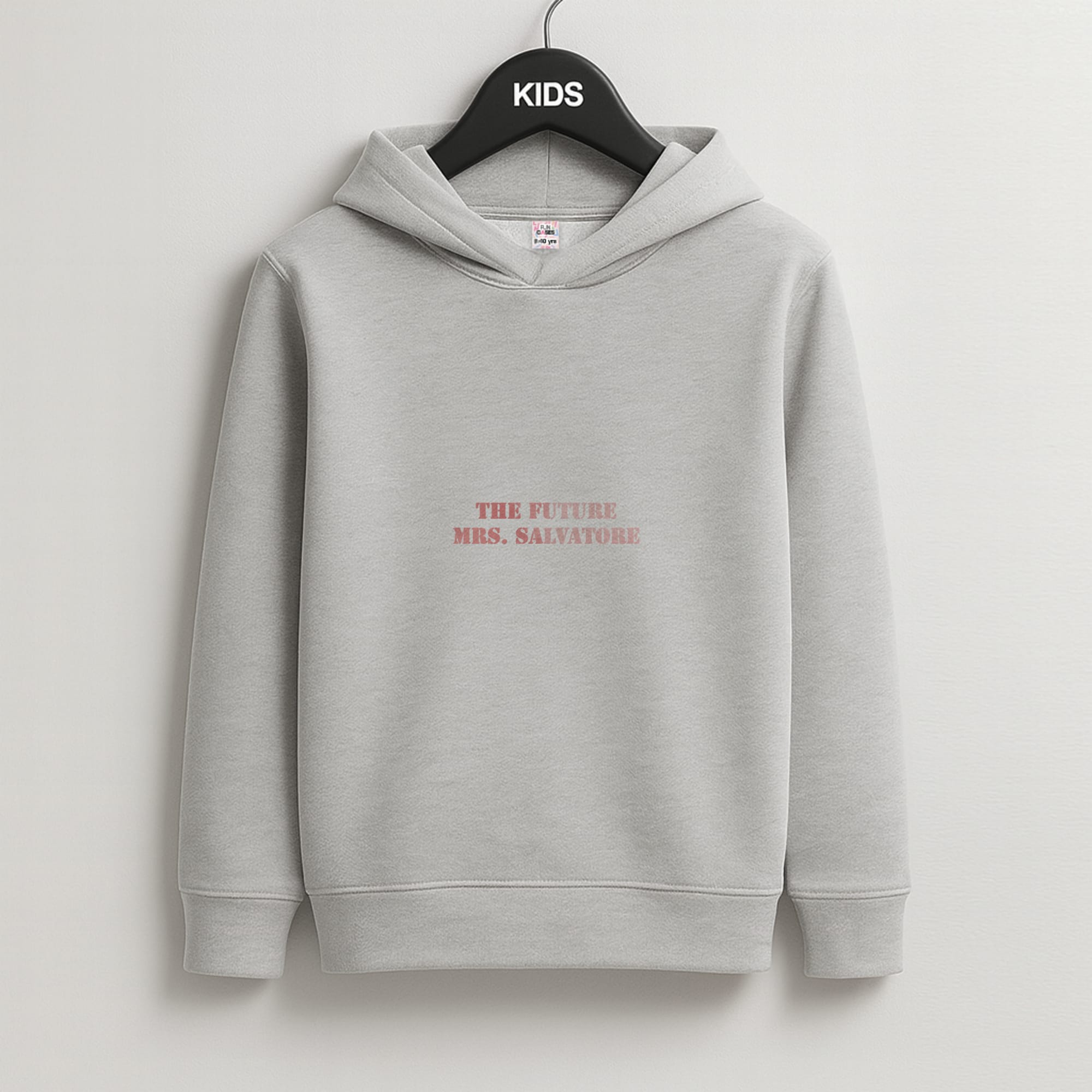 The Future Mrs Salvatore - VD Kids Grey Hoodie