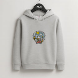 Animals Are Friends, Not Food - Vegan Kids Grey Hoodie