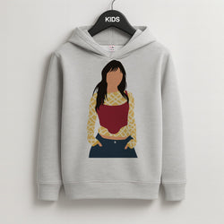 Gold Stars Kids Grey Hoodie