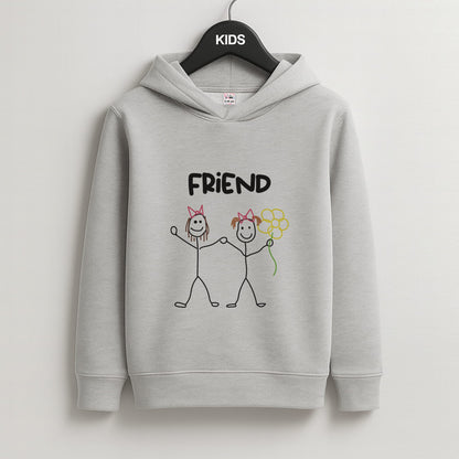 Friend - Abrams Kids Grey Hoodie