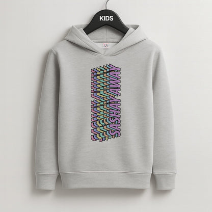 Sashay Away Retro - Drag Queen's Drag Race Kids Grey Hoodie