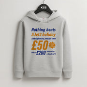 Nothing Beats A Jet Holiday Kids Hoodie 2