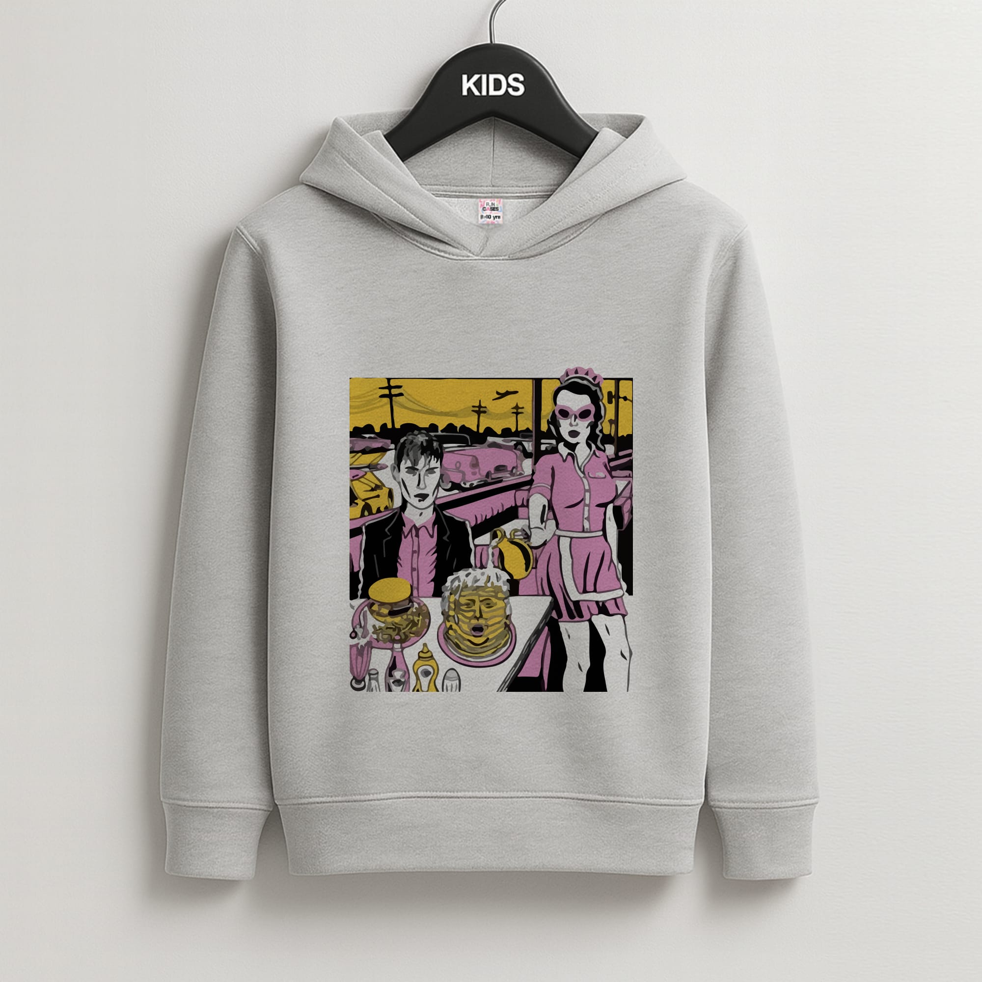 Popart Fender Kids Grey Hoodie
