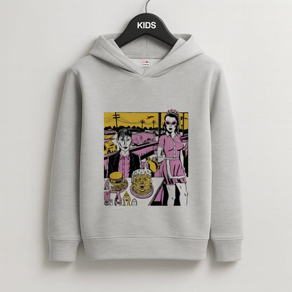 Popart Fender Kids Grey Hoodie