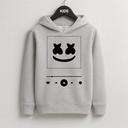 Helmet DJ Album Cover Kids Hoodie 2