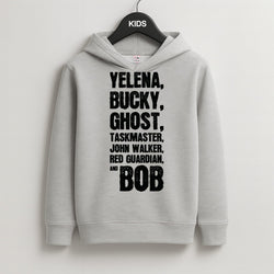 Antiheroes List Kids Grey Hoodie