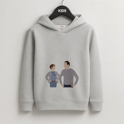 Big And Little Sheldon - Sheldon Kids Grey Hoodie