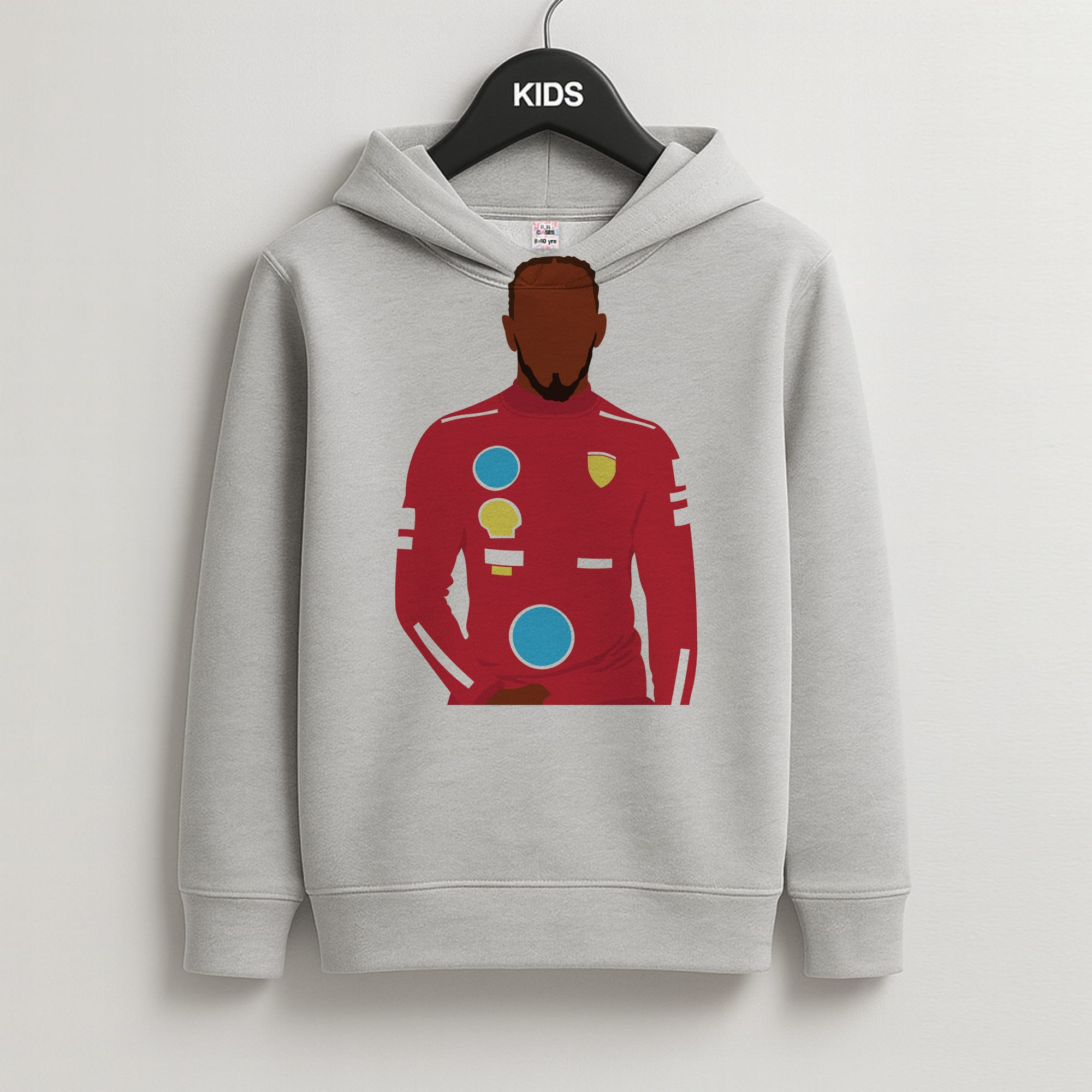 Hamilton In Red Kids Hoodie