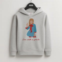 Gaga Die With A Smile Kids Grey Hoodie