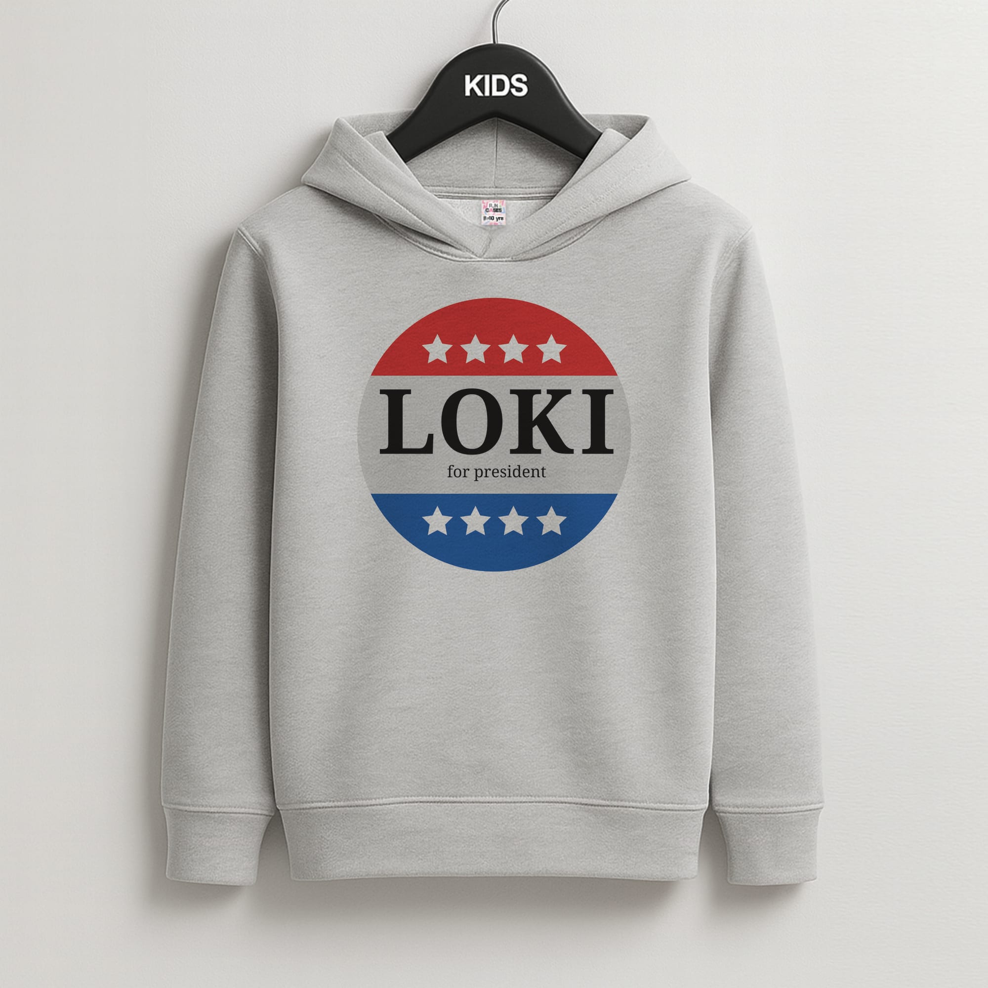 Loki For President Kids Hoodie