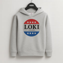 Loki For President Kids Hoodie