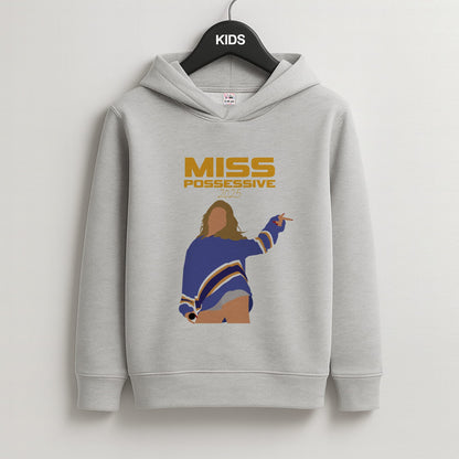Miss Possessive 25 Kids Grey Hoodie