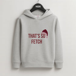 That's So Fetch - Christmas Meanies Kids Grey Hoodie