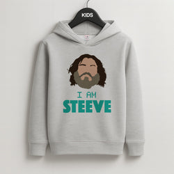 Jack I Am Steve Kids Grey Hoodie