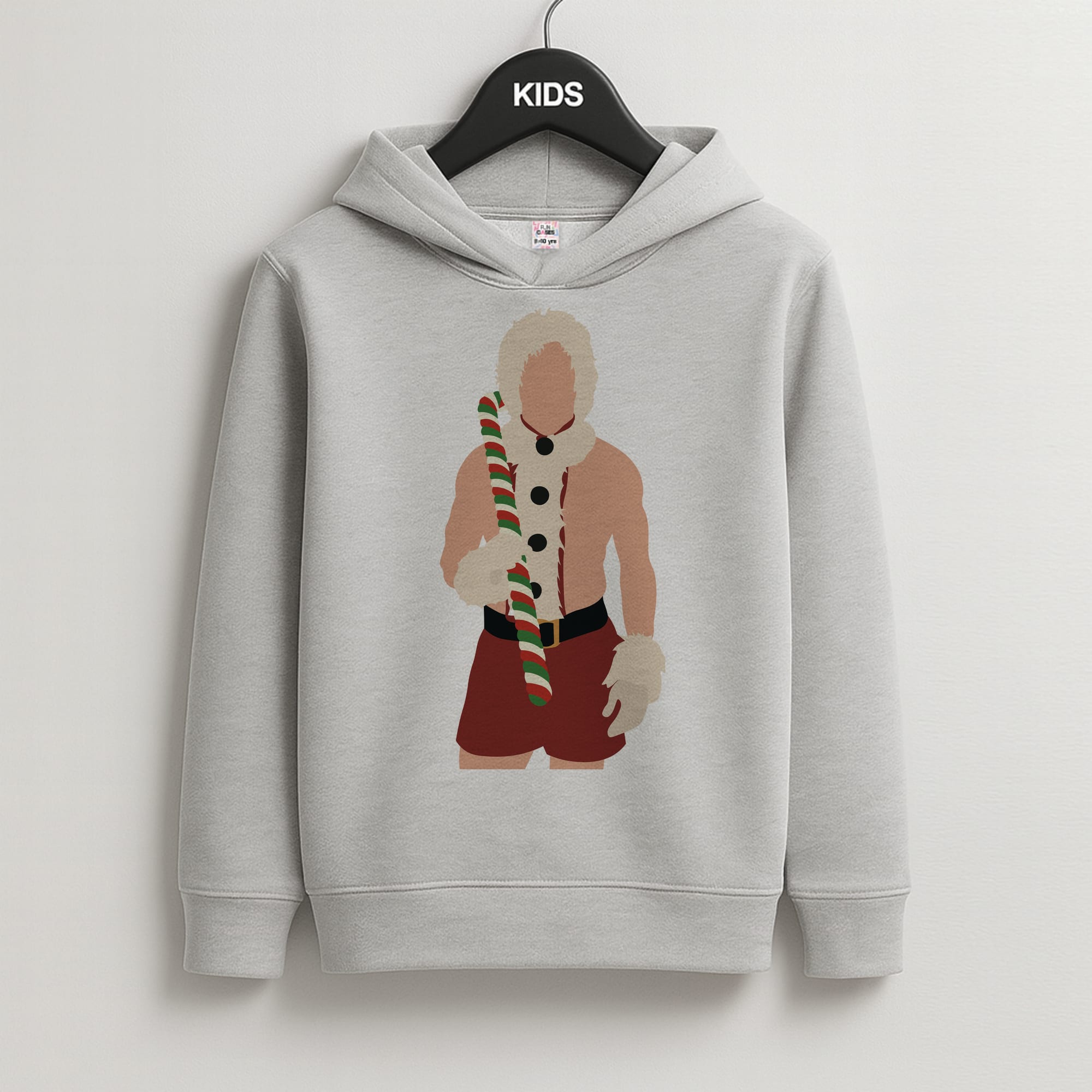 Christmas Schmidt Kids Grey Hoodie