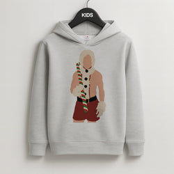 Christmas Schmidt Kids Grey Hoodie