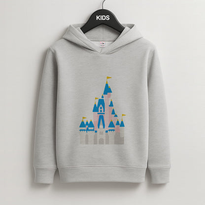 Fairytale Castle Kids Grey Hoodie