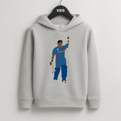 Tendulkar - Cricket Kids Grey Hoodie