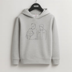 Outline - Heartstopper Kids Hoodie
